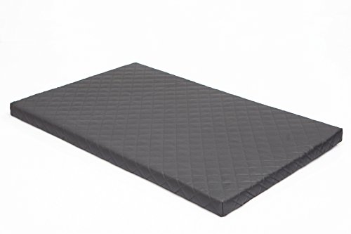 Hobbydog XXL DMAGRA2 Dog Mattress Deluxe XXL 103X63 cm Graphite, XXL, Gray, 600 g von Hobbydog