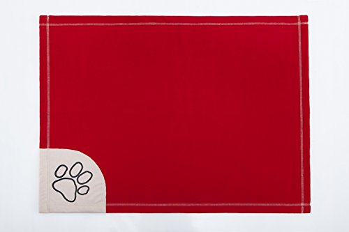 Hobbydog 140 KOCCZE6 Blanket 100X140 cm Red, L, Red, 600 g von Hobbydog