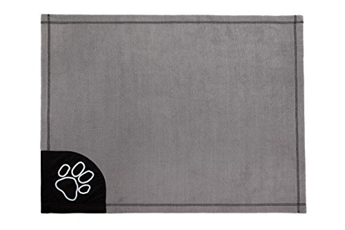 Hobbydog 140 KOCSZA3 Blanket 140X100 cm Grey, L, Gray, 600 g von Hobbydog