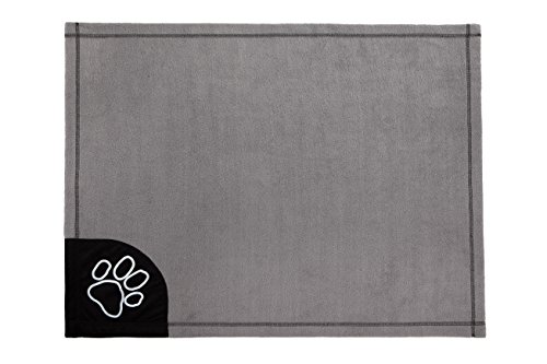 Hobbydog 88 KOCSZA3 Blanket 88X66 cm Gray, M, Gray, 500 g von Hobbydog