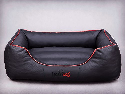 Hobbydog Cordura Comfort Dog Bed Dog Sofa Pet Bed Various Sizes and Colours, L - 65x50x20 von Hobbydog