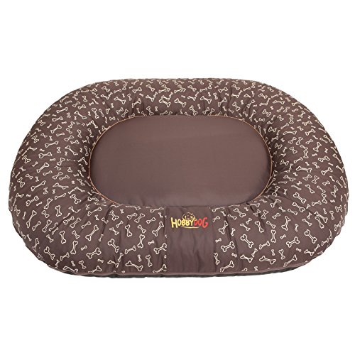 Hobbydog L PPRBKO6 Ponton Prestige Pprbko6 L Hundebett Schlafplatz (4 Verschiedene Größen) (L (65 X 90 cm)), L, Brown, 2.4 kg von Hobbydog