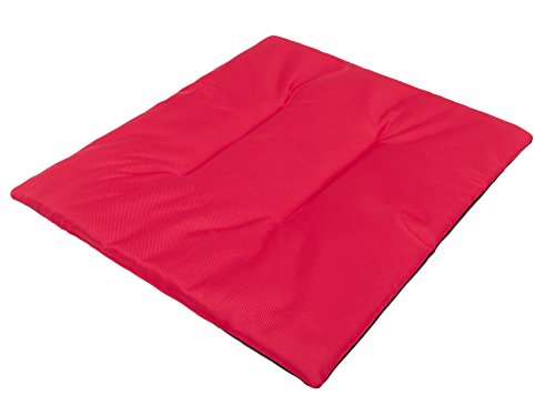 Hobbydog R1 PUBCZE3 Pillow to Doghouse R1 36X30 cm Red Codura, XS, Red, 100 g von Hobbydog