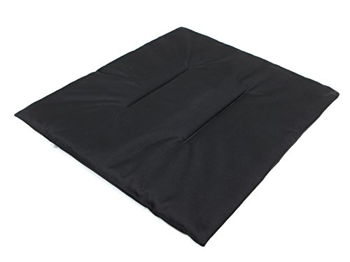 Hobbydog R2 PUBCZA4 Pillow to Doghouse R2 41X35 cm Black Codura, S, Black, 200 g von Hobbydog