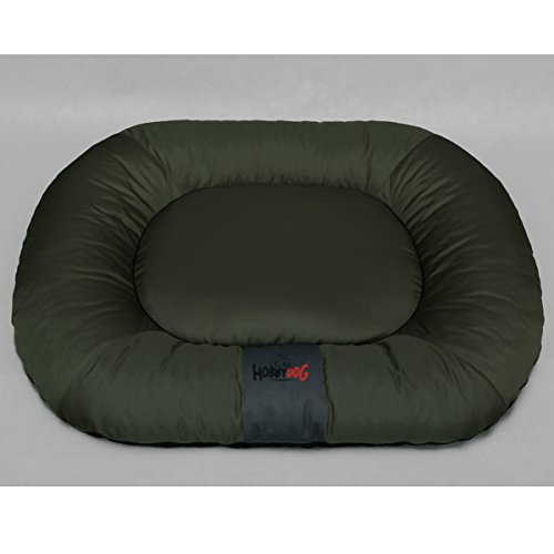 Hobbydog XXXL POCZIE2 Dog Bed Pontoon XXXL 100X130 cm Green, XXL, Green, 6.3 kg von Hobbydog