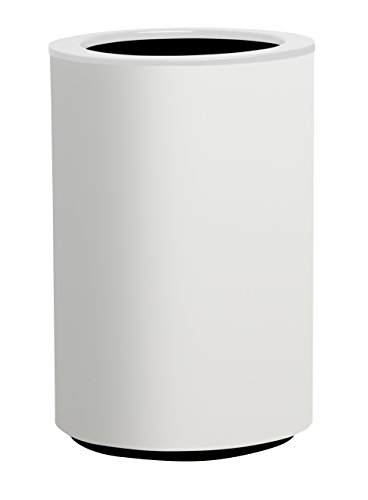 Hobby Flower Steel Plus Blumentopf, rund, mit Autorisierungssystem, 42 x 90 cm, Weiß von Hobbyflower
