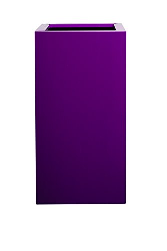 hobbyflower Stahl plus High 35 x 35 x 70 cm, Farbe aubergine von Hobbyflower