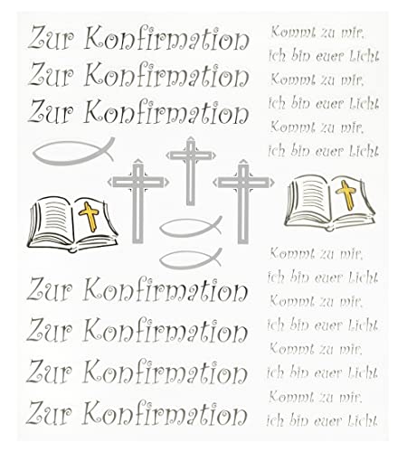 Hobby Design Sticker * Zur Konfirmation * Aufkleber Hobby Design Sticker * Zur Konfirmation * Aufkleber von Hobbyfun