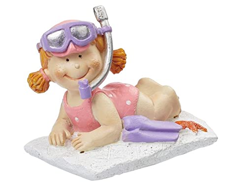 Hobbyfun Badefigur Mädchen liegend von Hobbyfun