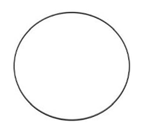 Hobbyfun Metallring Deko-Ring Ø 40,45, 50 cm schwarz Hochzeitsdeko Größe 50 cm von Hobbyfun