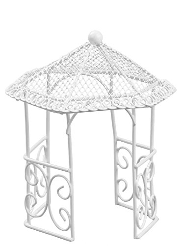 Hobbyfun Pavillon ca. 14 cm, Weiss von Hobbyfun