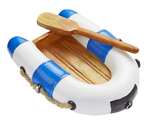 Schlauchboot blau/weiss ca. 7 x 5 cm von Hobbyfun