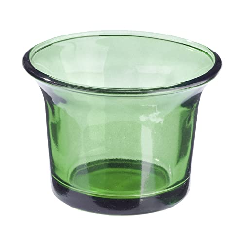 Teelichtglas dunkelgrün, ca. 6,5 x 4,5 cm, 10 Stück Teelichtglas dunkelgrün, ca. 6,5 x 4,5 cm, 10 Stück von Hobbyfun