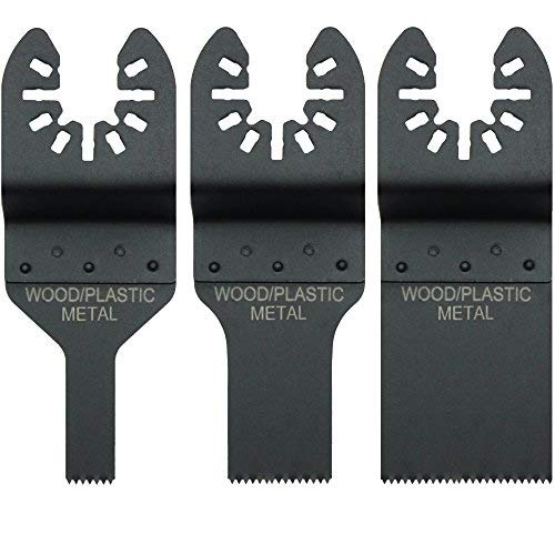 Hobbypower24© Set 10/20/35mm Tauchsägeblatt/Sägeblatt Bi-Metall BIM für Holz & Metall für Worx WX681 Sonicrafter F50 / WX679 / WX678.9 / WX671 (3er-Set) von Hobbypower24