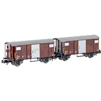 Hobbytrain H24202 N 2er-Set gedeckte Güterwagen K2 der SBB von Hobbytrain