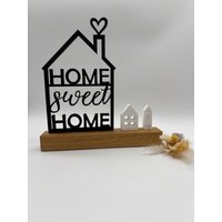 Home Sweet Deko - Eichenholz, Raysin & Wunschgravur. Perfekt Als Geschenk Oder Hochzeit Handgefertigt Und Einzigartig von Hobelsberger