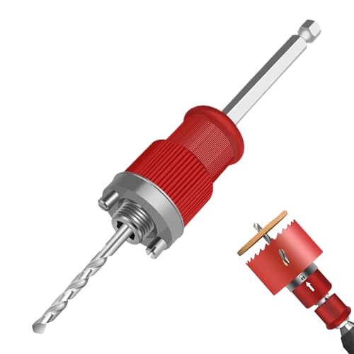 Hobngmuc Metall Kernlochöffner | Gipskarton Schnelllochschneider - Zubehör Für Elektrowerkzeuge Schnellbohrer Für Holz Aluminium Acryl Gipskartonplatten Rigipsplatten,Bauhandwerk Und Bastelarbeiten von Hobngmuc