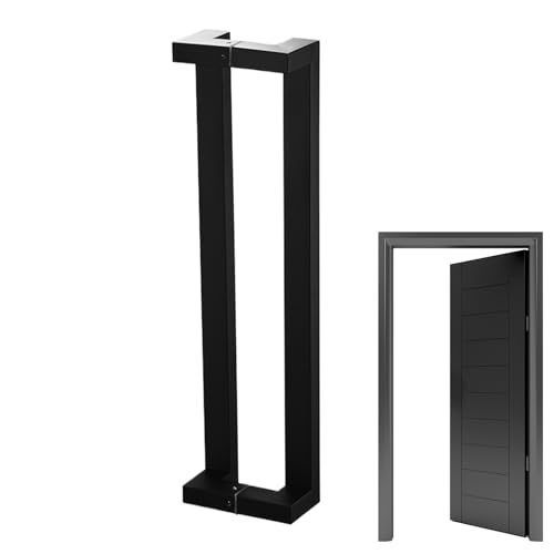 Hobngmuc Türgriff | Doppelt gebogener Holztürgriff | Edelstahl Ziehstange Vierkantrohr Geländer Griff Für Tor Küchenschrank Schlafzimmer Schiebetüren Indoor Outdoor Eingangsbereich Hobngmuc Türgriff | Doppelt gebogener Holztürgriff | Edelstahl Ziehstange Vierkantrohr Geländer Griff Für Tor Küchenschrank Schlafzimmer Schiebetüren Indoor Outdoor Eingangsbereich von Hobngmuc