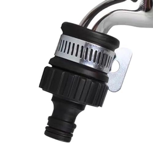 Hobngmuc Wasserhahn-Adapter für Küchenspüle, Küchenarmatur-Schlauchadapter,Verstellbarer Wasserhahn-Luftsprudler-Adapter, Badezimmer-Wasserhahn-Adapter | Vielseitiger von Hobngmuc