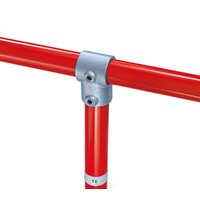 90°-Verbinder, 1 Durchgang, 1 Abgang, Außen-Ø Rohr 60,3 mm von Kee® Klamp