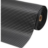 NoTrax Anti-Ermüdungsmatte aus PVC, Mikrozellen-Vinyl-Rückseite, BxT 600 x 910 mm, schwarz von NoTrax