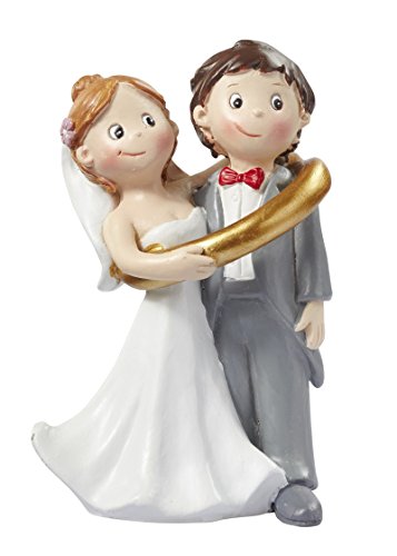 Bride Bridal Couple with Ring Cake Topper ***Table Decoration von Hochzeit Dekoration