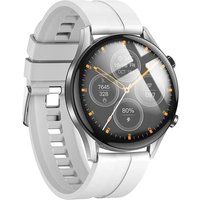 Smartwatch mit Anruffunktion Y7 Pro silber - 128 MB Bluetooth v5.0 Smartwatch mit Anruffunktion Y7 Pro silber - 128 MB Bluetooth v5.0 von Hoco