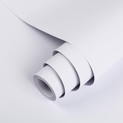 Hode Klebefolie Möbel Weiß Matt 30X300cm, Möbelfolie Weiß Selbstklebende Folie für Möbel Fensterbank Wände Schrank Wasserdicht Modern Schutz Folie Küchenfolie Schutzfolie Weiss Hode Klebefolie Möbel Weiß Matt 30X300cm, Möbelfolie Weiß Selbstklebende Folie für Möbel Fensterbank Wände Schrank Wasserdicht Modern Schutz Folie Küchenfolie Schutzfolie Weiss von Hode