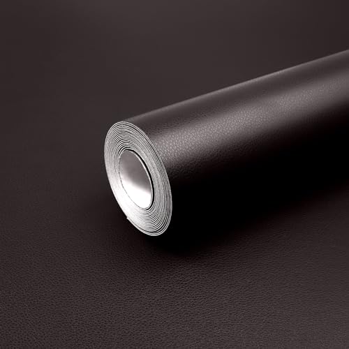 Hode Kunstleder Selbstklebend Dunkelbraun 44x300cm Leder Reparatur Patch PU Lederoptik Lederflicken Folie für Sofa Autositze Jacken Möbel Lederreparatur Möbelfolie Leather Repair Lederflicken von Hode