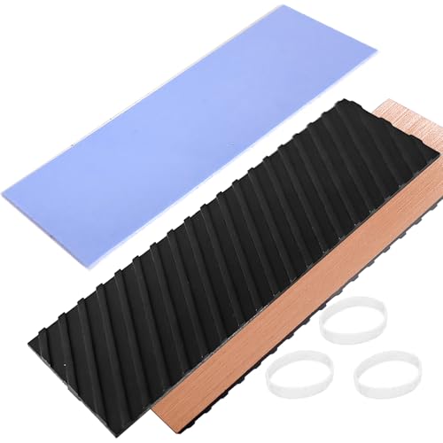 Hodyludy M.2 2280 SSD Kühlkörper, 70 x 20 x 1,5 mm, reinem Kupfer mit Graphen - Beschichtung, Laptop NVMe M.2 Kühlkörper mit Silikon Wärmeleitpad für 2280 M2 SSD Laptop Hodyludy M.2 2280 SSD Kühlkörper, 70 x 20 x 1,5 mm, reinem Kupfer mit Graphen - Beschichtung, Laptop NVMe M.2 Kühlkörper mit Silikon Wärmeleitpad für 2280 M2 SSD Laptop von Hodyludy