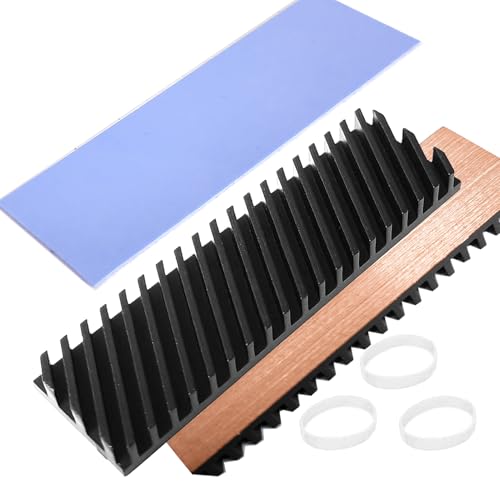 Hodyludy M.2 2280 SSD Kühlkörper, 70 x 20 x 6 mm, reinem Kupfer mit Graphen - Beschichtung, Laptop NVMe M.2 Kühlkörper mit Silikon Wärmeleitpad für 2280 M2 SSD Laptop Hodyludy M.2 2280 SSD Kühlkörper, 70 x 20 x 6 mm, reinem Kupfer mit Graphen - Beschichtung, Laptop NVMe M.2 Kühlkörper mit Silikon Wärmeleitpad für 2280 M2 SSD Laptop von Hodyludy
