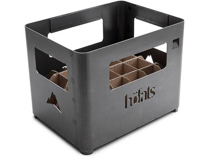 Feuerstelle Beer Box höfats grau, Designer Thomas Kaiser, Christian Wassermann, 30x38x28 cm von Höfats