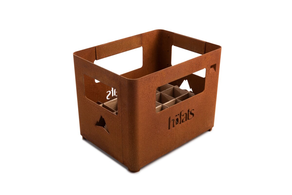 Höfats BEER BOX Feuerkorb rostig Höfats BEER BOX Feuerkorb rostig von Höfats