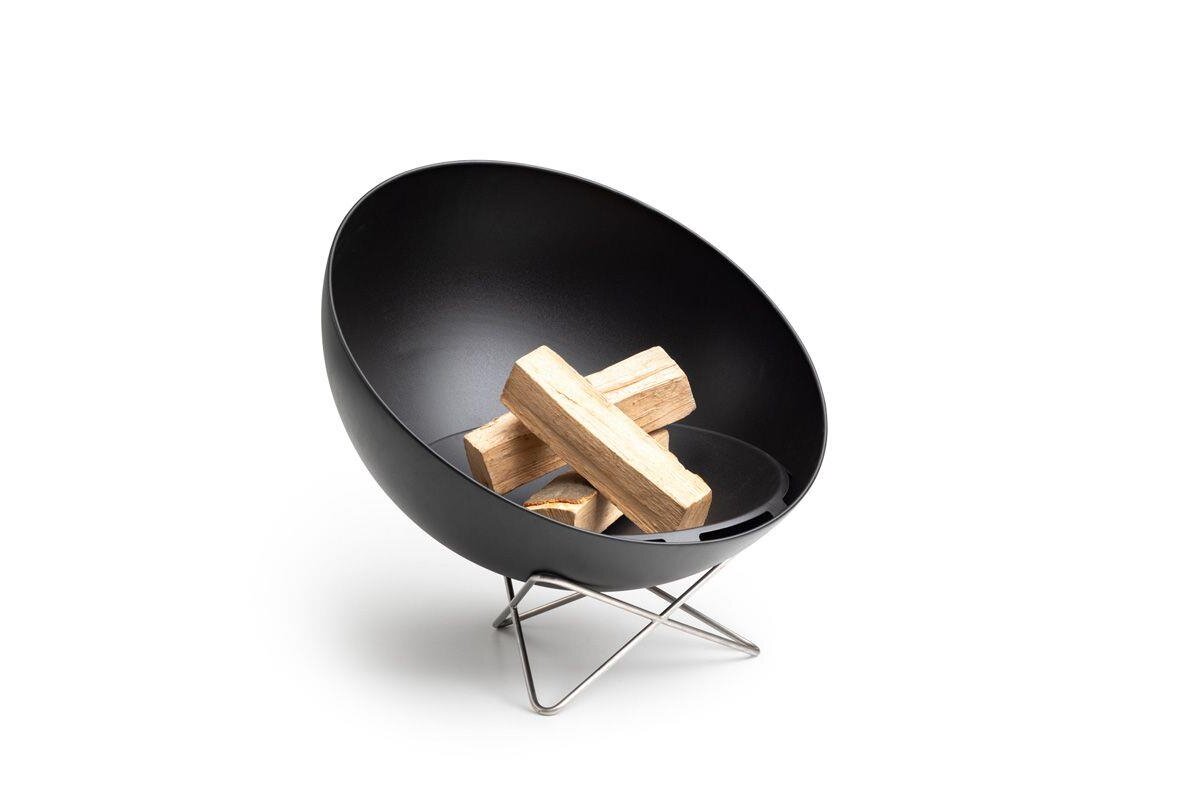 Höfats BOWL Feuerschale mit Drahtfuss inkl. 2x Plancha von Höfats