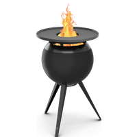 Höfats - Moon 45 All Black Plancha Grillset Hoch von Höfats