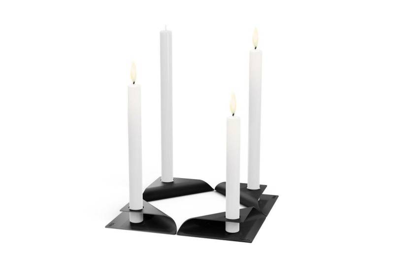 Höfats Square Candle Kerzenhalter-Set Schwarz Höfats Square Candle Kerzenhalter-Set Schwarz von Höfats