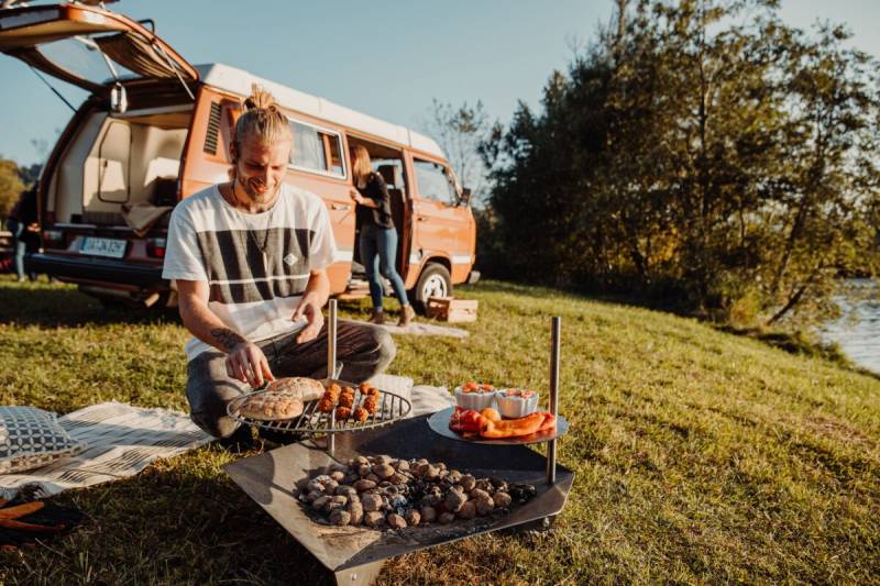 Höfats TRIPLE Grillrost 55 von Höfats