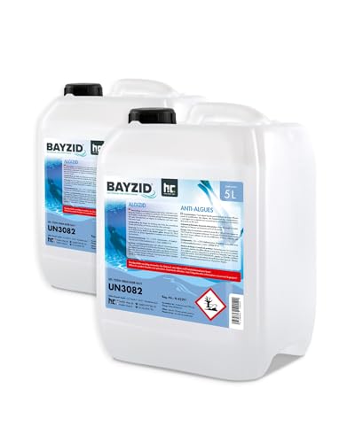 2x5 L BAYZID® Pool Algizid Algenverhütung - Präventives Anti Algenmittel für Schwimmbad & Pool - gegen Algen von Höfer Chemie