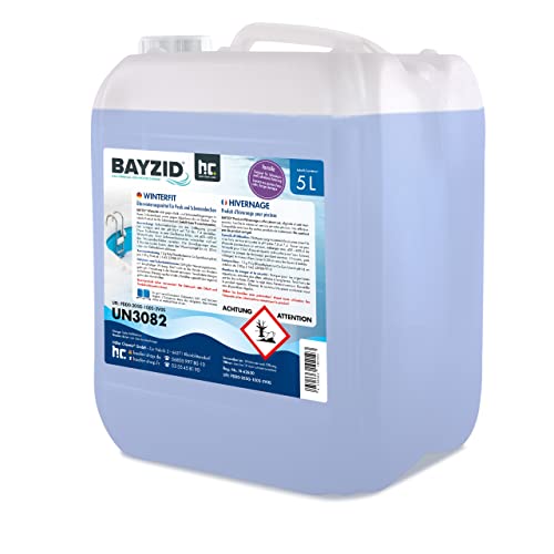 1 x 5 L Pool Wintermittel - BAYZID Winterfit Überwinterungskonzentrat, Flüssigkeit, für Schwimmbad und Pool von Höfer Chemie von Höfer Chemie