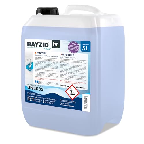 Höfer Chemie 1 x 5 L Pool Wintermittel - BAYZID Winterfit Überwinterungskonzentrat, Flüssigkeit, für Schwimmbad und Pool von Höfer Chemie von Höfer Chemie