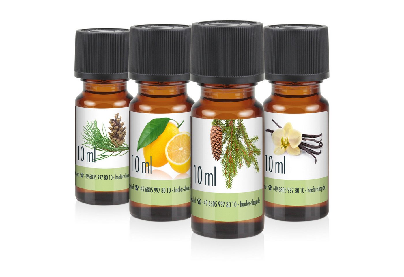 Höfer Chemie GmbH Duftöl Duftöl-Set Nr. 2 mit 4 Duftnoten Höfer Chemie GmbH Duftöl Duftöl-Set Nr. 2 mit 4 Duftnoten von Höfer Chemie GmbH