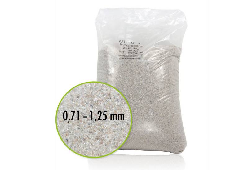 Höfer Chemie GmbH Poolpflege 25 kg Premium Quarzsand Filtersand 0,71 - 1,25 mm von Höfer Chemie GmbH