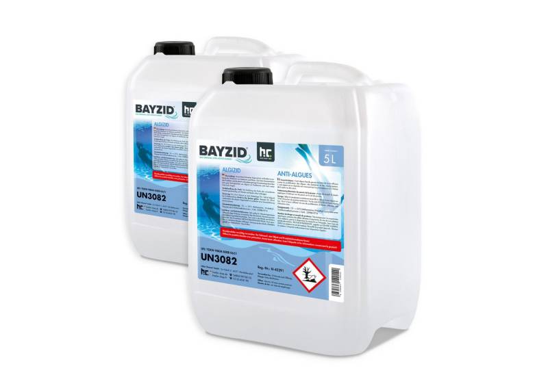 Höfer Chemie GmbH Poolpflege 2x 5 L BAYZID® Algizid Algenverhütung für Pools von Höfer Chemie GmbH