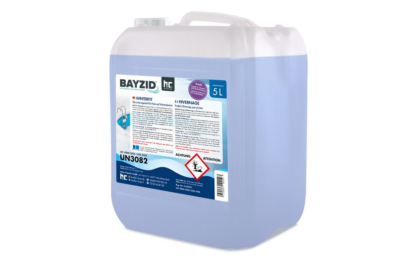 Höfer Chemie GmbH Poolpflege 5 L BAYZID® Winterfit Überwinterungsmittel von Höfer Chemie GmbH