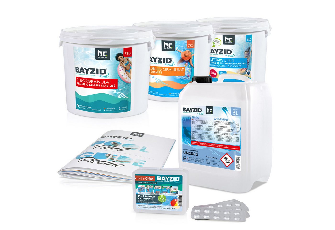 Höfer Chemie GmbH Poolpflege BAYZID® Pool Saison-Set von Höfer Chemie GmbH