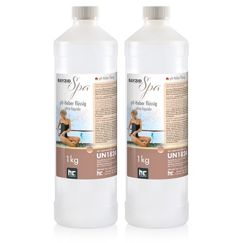 2 x 1 kg BAYZID® SPA pH Heber flüssig von Höfer Chemie