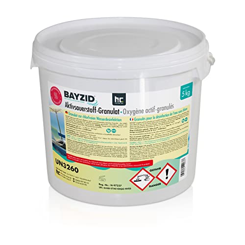 5 kg BAYZID® Aktivsauerstoff Granulat für Pools - Schwimmbadpflege ohne Chlor von Höfer Chemie