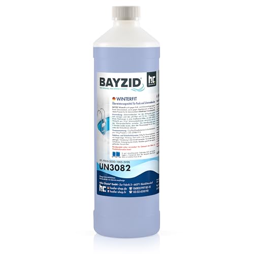 Höfer Chemie 6 x 1 L Pool Wintermittel - BAYZID Winterfit Überwinterungskonzentrat für Schwimmbad und Pool von Höfer Chemie von Höfer Chemie