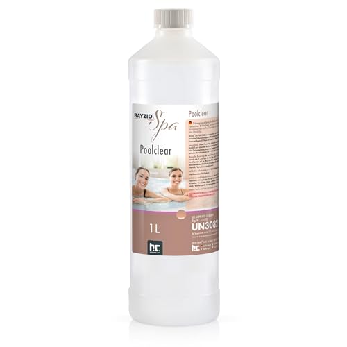 6 x 1L BAYZID® SPA Poolclear Trübungsbeseitigung von Höfer Chemie