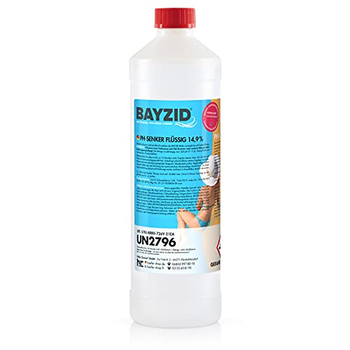 1 kg BAYZID pH Senker Minus 14,9% von Höfer Chemie für Pool & Schwimmbad zur Senkung des pH Werts von Höfer Chemie